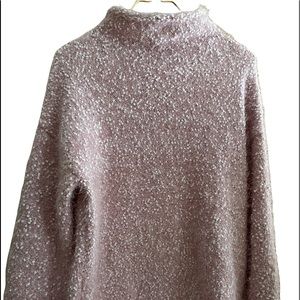 Loft Oversized Mock Sweater size L